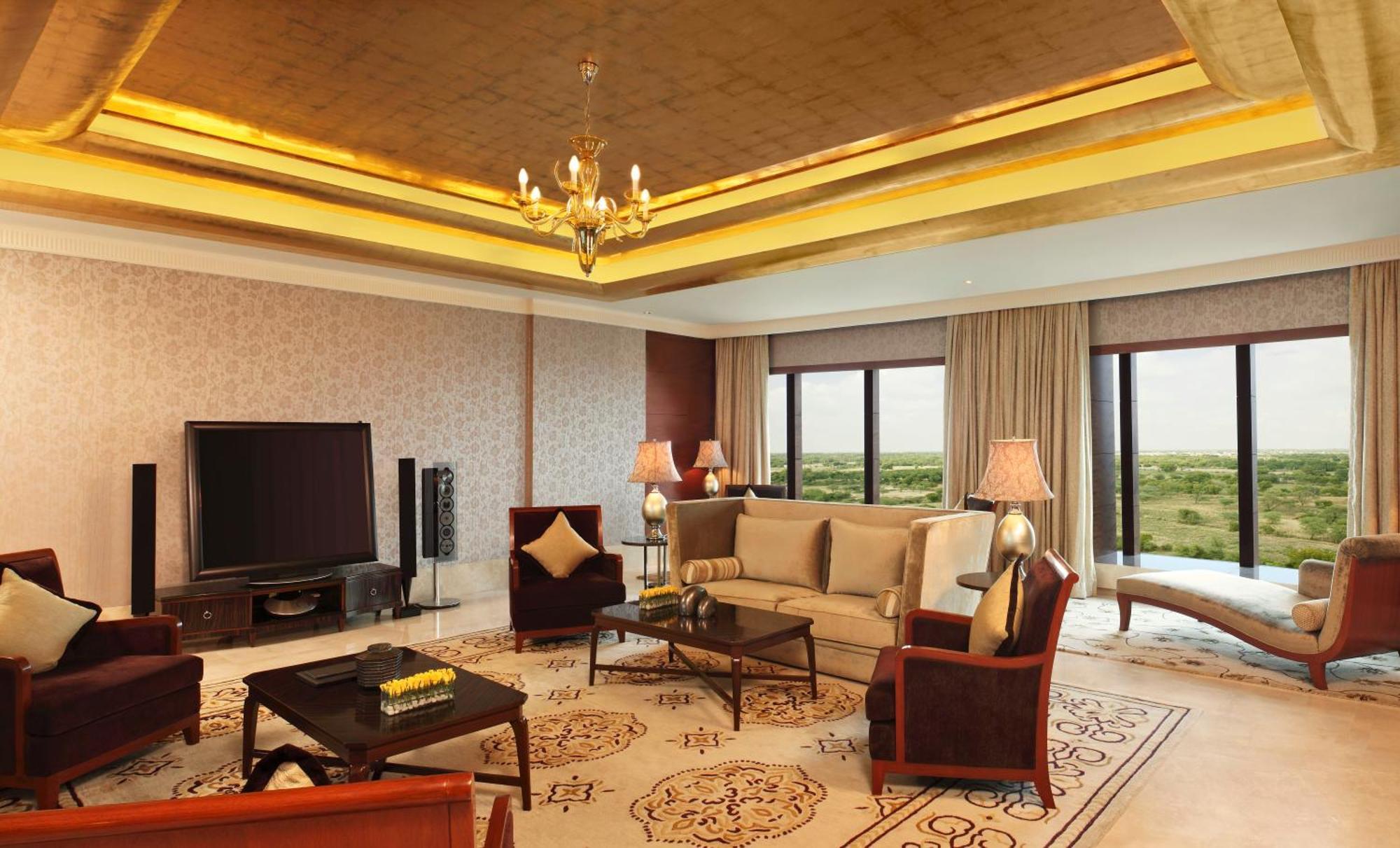 The Leela Ambience Gurugram Hotel & Residences - The Luxury Urban Sanctuary Gurgaon Exterior foto