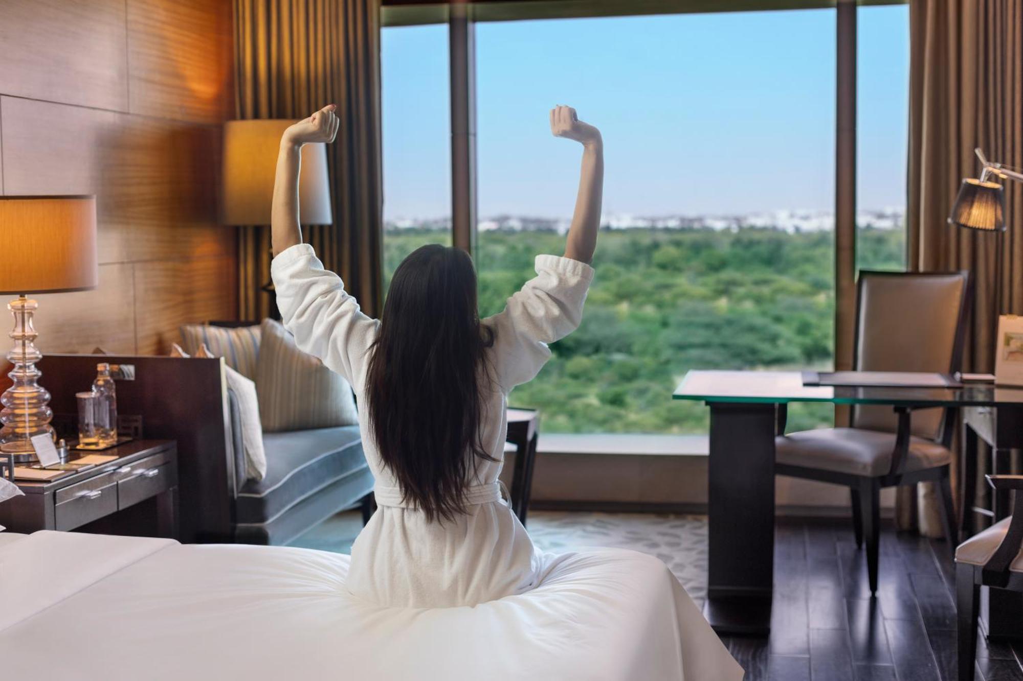 The Leela Ambience Gurugram Hotel & Residences - The Luxury Urban Sanctuary Gurgaon Exterior foto