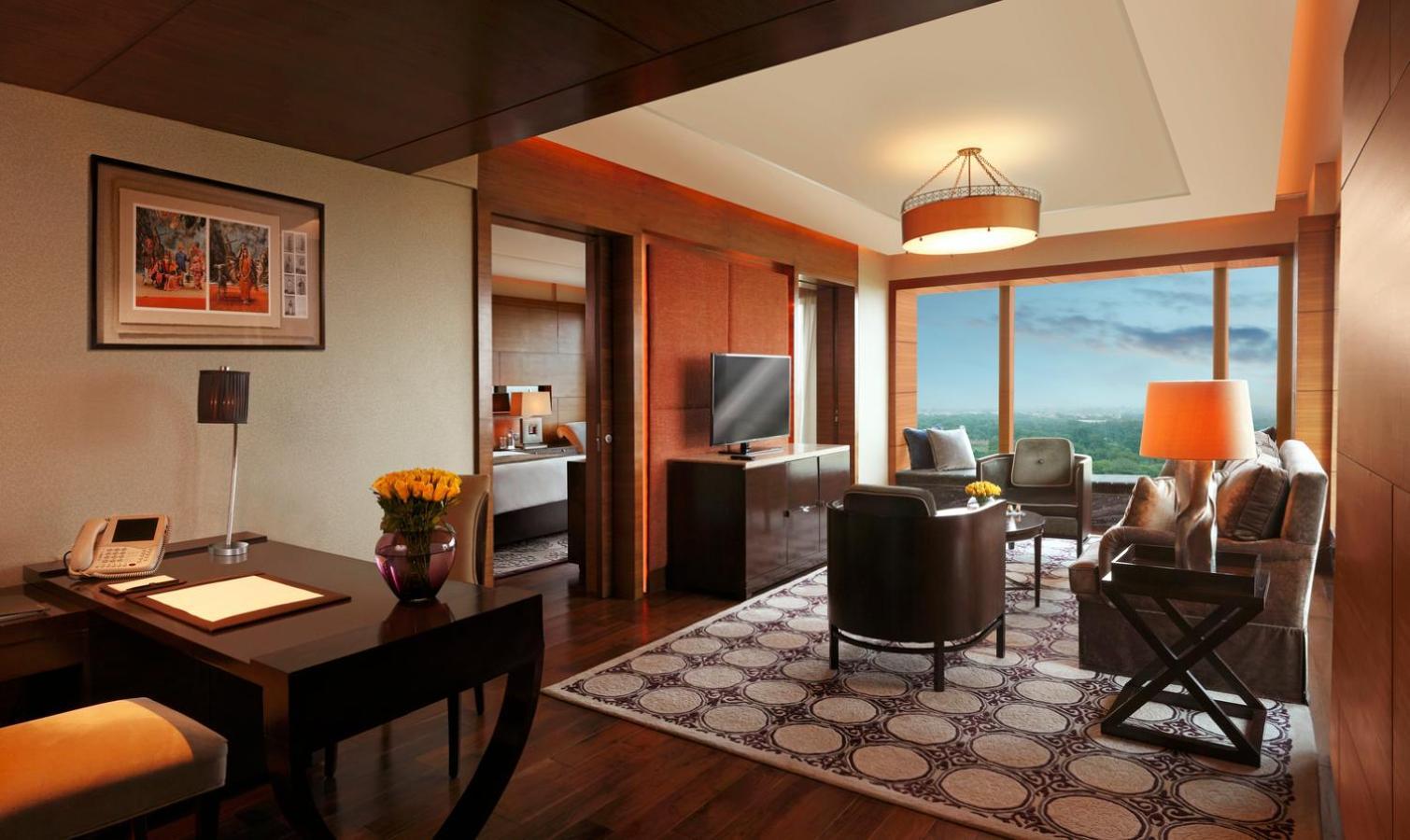 The Leela Ambience Gurugram Hotel & Residences - The Luxury Urban Sanctuary Gurgaon Exterior foto