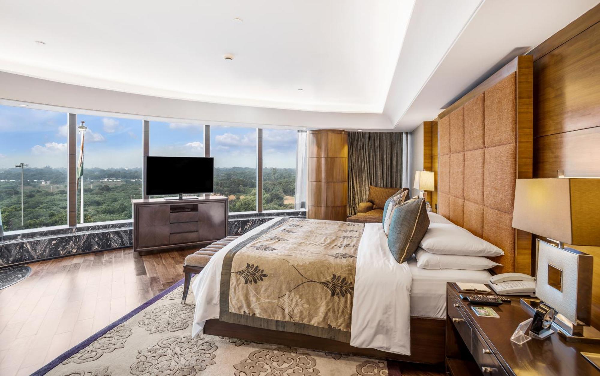 The Leela Ambience Gurugram Hotel & Residences - The Luxury Urban Sanctuary Gurgaon Exterior foto